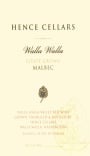 Hence Cellars Malbec 2012 Front Label