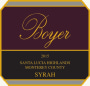 Boyer Syrah 2015  Front Label