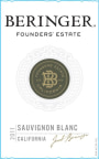 Beringer Founders Estate Sauvignon Blanc 2008 Front Label