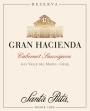 Santa Rita Gran Hacienda Reserva Cabernet Sauvignon 2013  Front Label