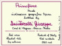 Giuseppe Quintarelli Primofiore 2016  Front Label