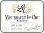 Lucien Le Moine Meursault Porusot Premier Cru 2019  Front Label