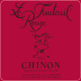 Les Caves de la Loire Chinon Le Fauteuil Rouge 2015  Front Label
