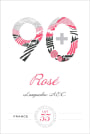 Ninety Plus Cellars Lot 33 Rose 2017 Front Label