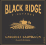 Black Ridge Vineyards  2015  Front Label
