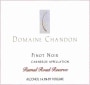 Chandon Ramal Road Reserve Pinot Noir 2012  Front Label