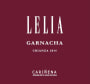 Bodegas Piquer Lelia Garnacha 2014  Front Label