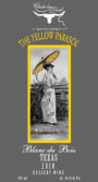 Chisholm Trail Winery Yellow Parasol Blanc du Bois 2010 Front Label