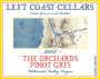 Left Coast Cellars The Orchards Pinot Gris 2012  Front Label