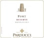 Parducci Reserve Port 2014  Front Label