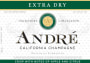Andre Champagne Cellars California Champagne Extra Dry Front Label