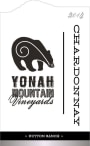 Yonah Mountain Vineyards Black Chardonnay 2014 Front Label