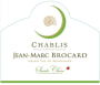 Brocard Sainte Claire Chablis (375ML half-bottle) 2022  Front Label