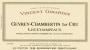Vincent Girardin Gevrey Chambertin Les Champeaux Premier Cru 2001  Front Label