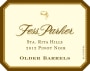Fess Parker Older Barrels Pinot Noir 2012  Front Label