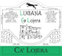 Ca' Lojera Lugana Verdicchio 2015 Front Label