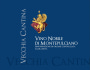 Vecchia Cantina Vino Nobile di Montepulciano 2013  Front Label