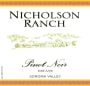 Nicholson Ranch Estate Pinot Noir 2011  Front Label