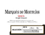 Vinos de Arganza Marques De Montejos Mencia 2015  Front Label