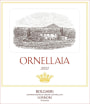 Ornellaia (375ML half-bottle) 2022  Front Label