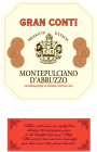 Casa Vinicola Botter Montepulciano d'Abruzzo Gran Conti 2015  Front Label