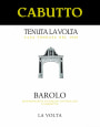 Cabutto La Volta Barolo 2014  Front Label