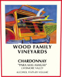 Wood Family Vineyards Para Mas Amigas Chardonnay 2012  Front Label
