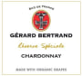 Gerard Bertrand Reserve Speciale Chardonnay 2016  Front Label