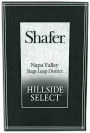 Shafer Hillside Select Cabernet Sauvignon (torn label) 2005  Front Label