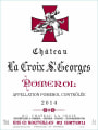 Chateau La Croix St. Georges Pomerol 2014  Front Label