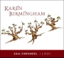 Karen Birmingham Zinfandel 2014  Front Label
