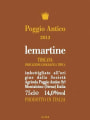 Poggio Antico Lemartine Toscana 2013 Front Label