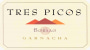 Borsao Tres Picos Garnacha 2001 Front Label