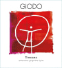 Podere Giodo Toscana Rosso 2014  Front Label