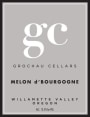 GC Grochau Cellars Melon de Bourgogne 2016  Front Label