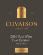 Cuvaison Two Estates Red 2016  Front Label