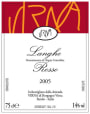 Virna Borgogno Langhe Rosso 2005  Front Label