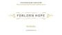 Forlorn Hope Rorick Heritage Vineyard Picpoul 2017  Front Label