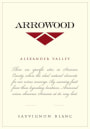 Arrowood Alexander Valley Sauvignon Blanc 2016  Front Label