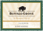 Buffalo Grove Zinfandel 2013 Front Label