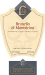 Domus Vitae srl Brunello di Montalcino 2015  Front Label