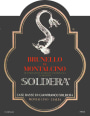 Soldera Brunello di Montalcino Riserva 1998  Front Label