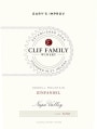 Clif Family Winery Howell Mountain Zinfandel 2016  Front Label