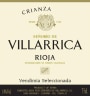 Senorio de Villarrica Rioja Vendimia Seleccionada Crianza 2015  Front Label
