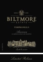 Biltmore Estate Estate Limited Release Tempranillo 2019  Front Label