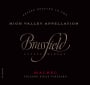 Brassfield Volcano Ridge Vineyard Malbec 2013  Front Label