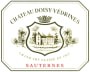 Chateau Doisy Vedrines Sauternes 2008 Front Label