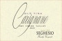 Seghesio Old Vine Carignane 2011  Front Label