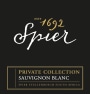 Spier Private Collection Sauvignon Blanc 2016  Front Label