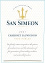 San Antonio San Simeon  Cabernet Sauvignon 2021  Front Label